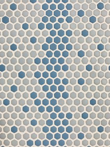 Geometro Coastal Montpellier, Recycled Glass Tile